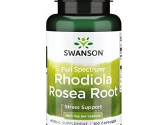 Swanson Rhodiola Rosea Root (radacina) 400mg 100 Capsule